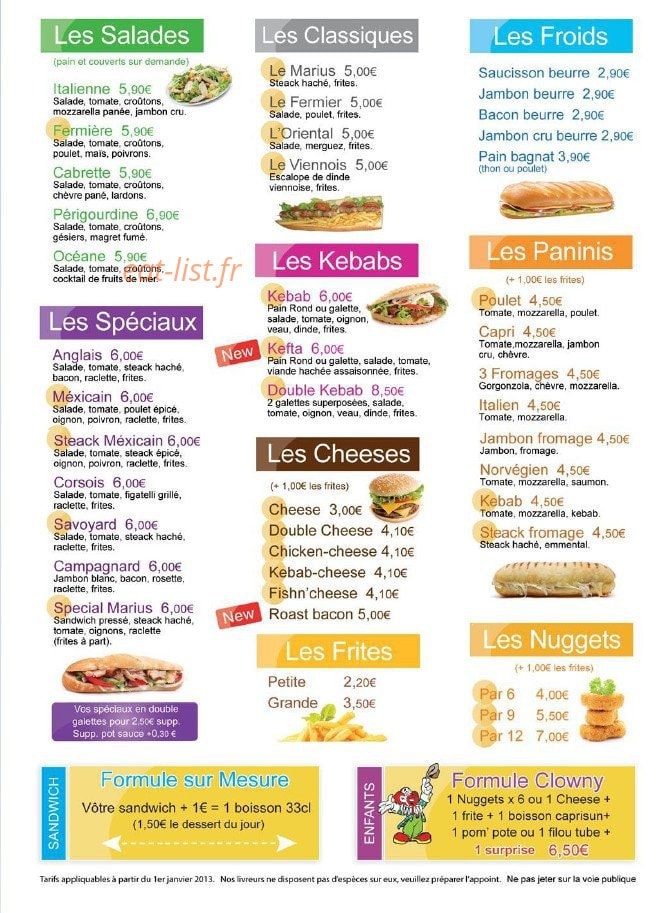 Allo'Thentic — carte page 3