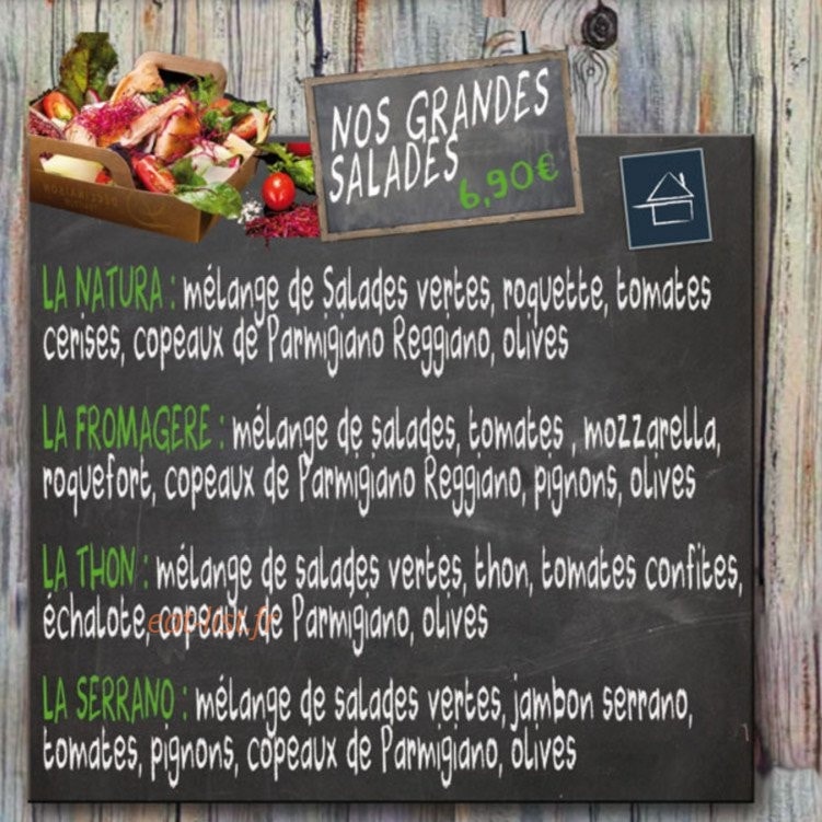 Aroma Pizza — carte page 3