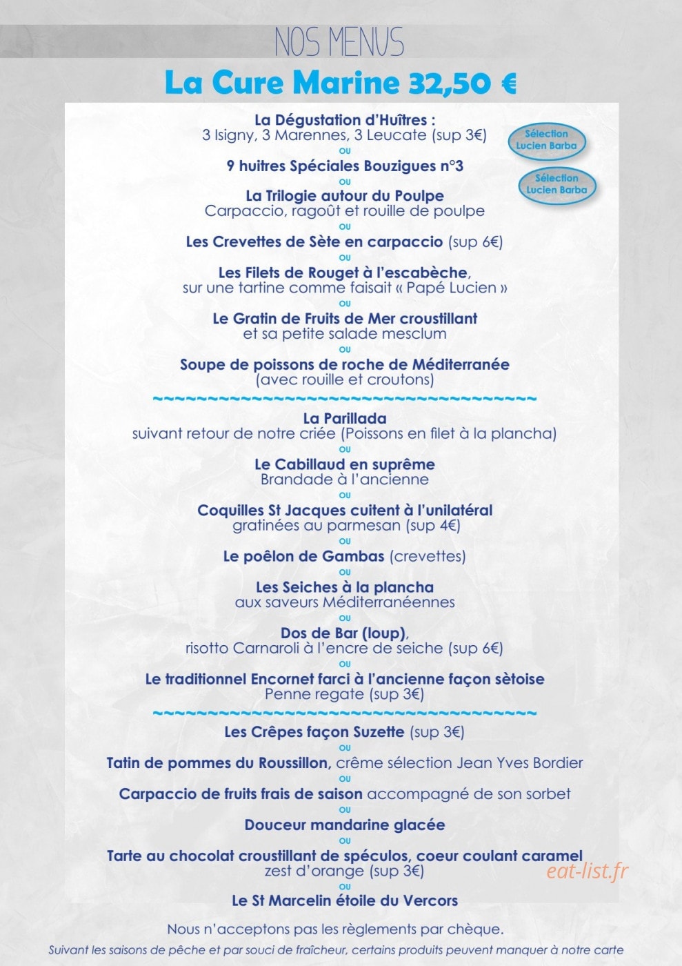 Barba — carte page 1