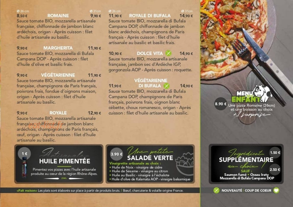 Basilic & Co — carte page 13