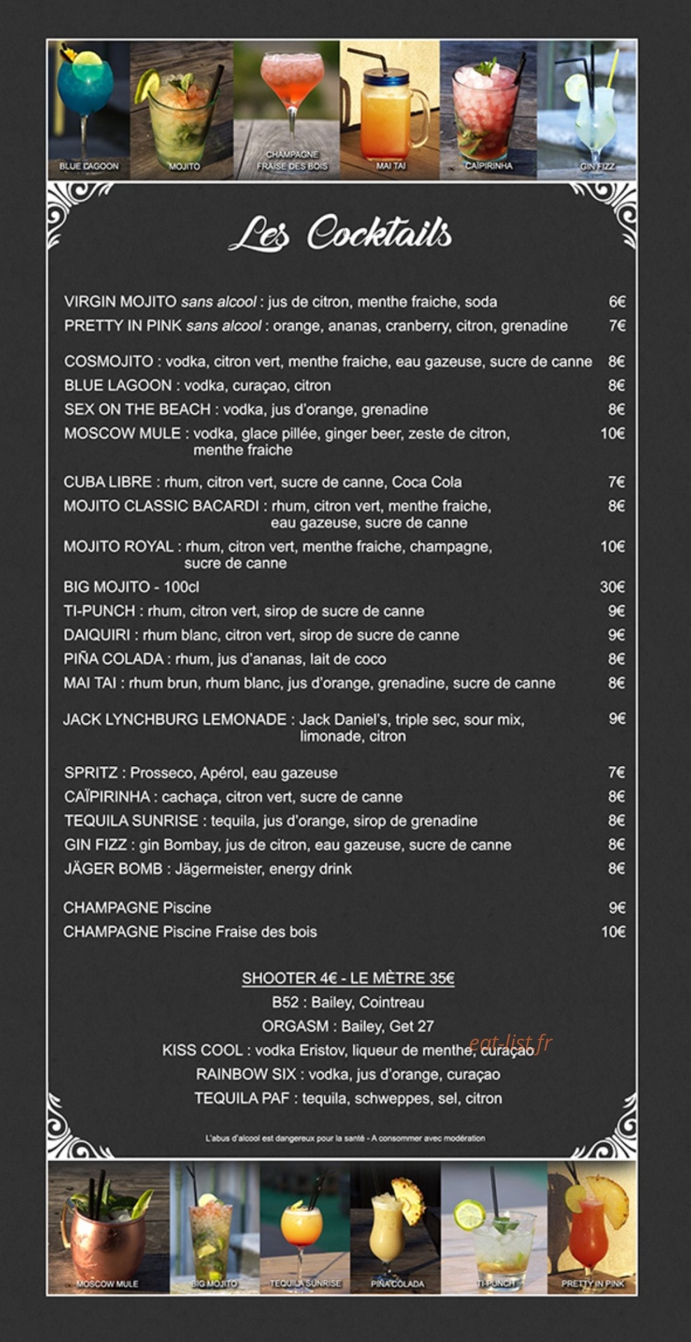 Béziers Plage — carte page 8