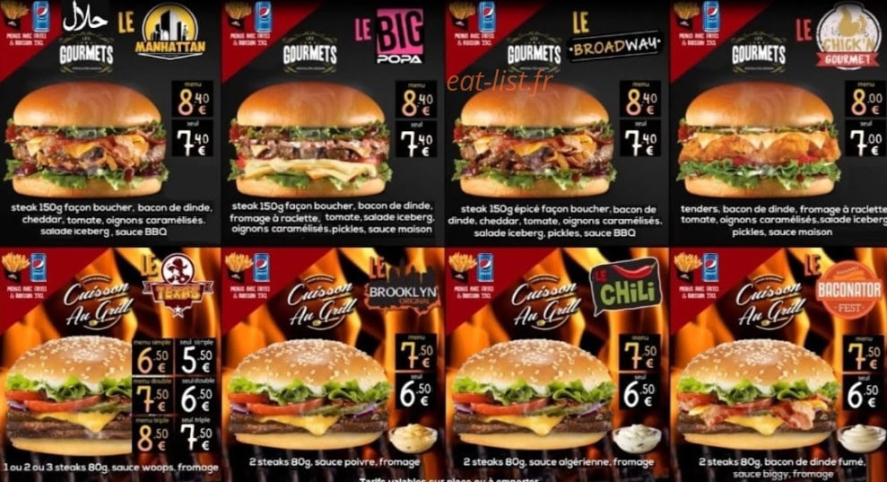 Chicken Time's — carte page 4