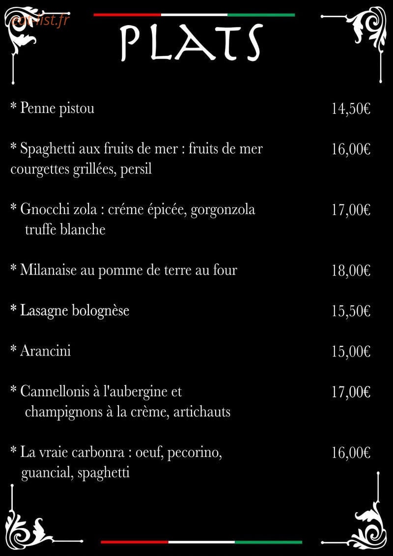 Convivial — carte page 1