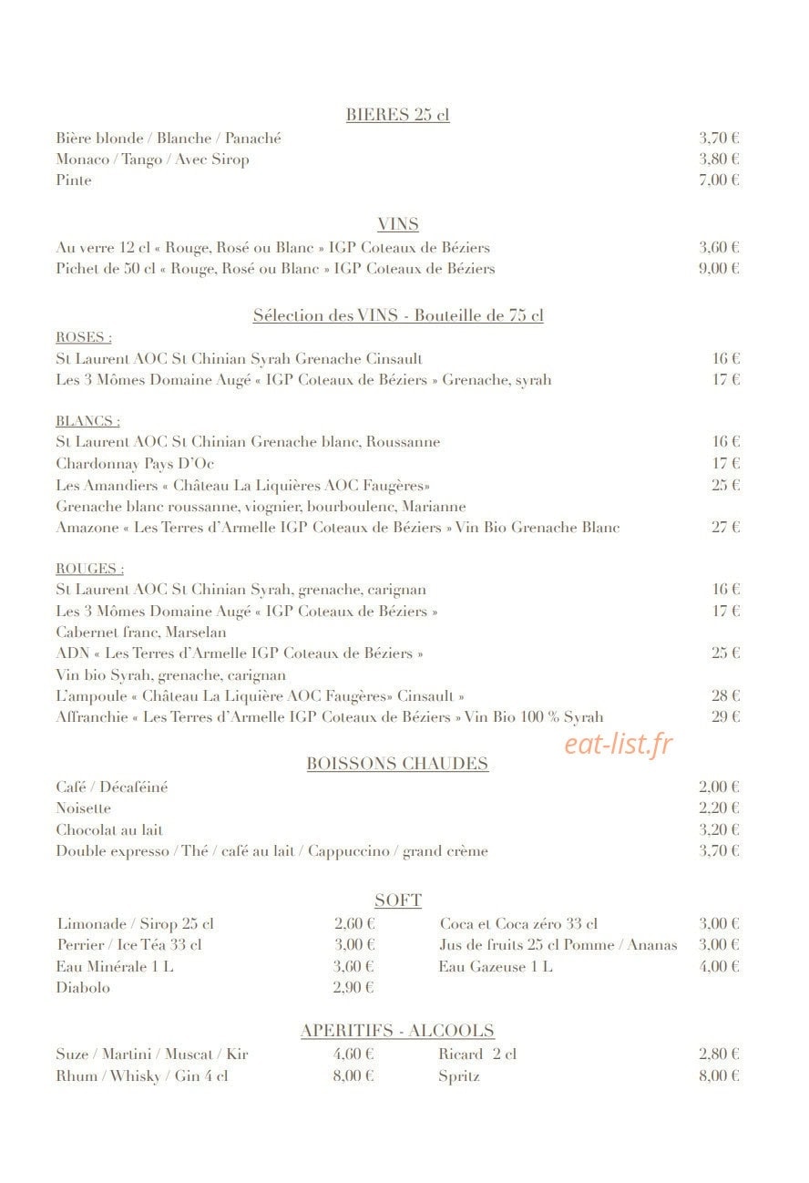 Cynic — carte page 2