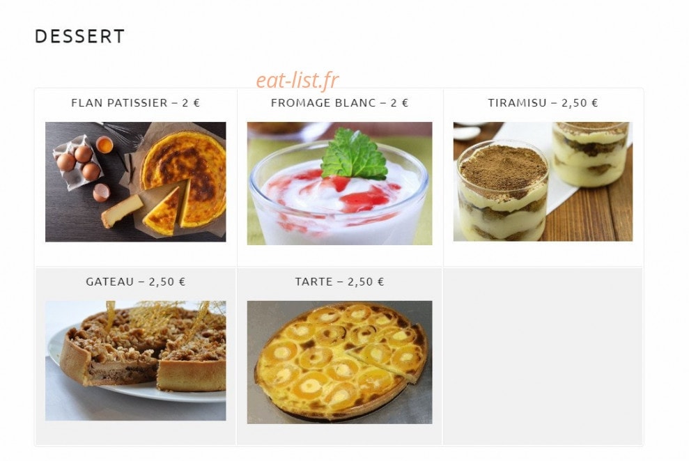 Fournil St Nicolas — carte page 6