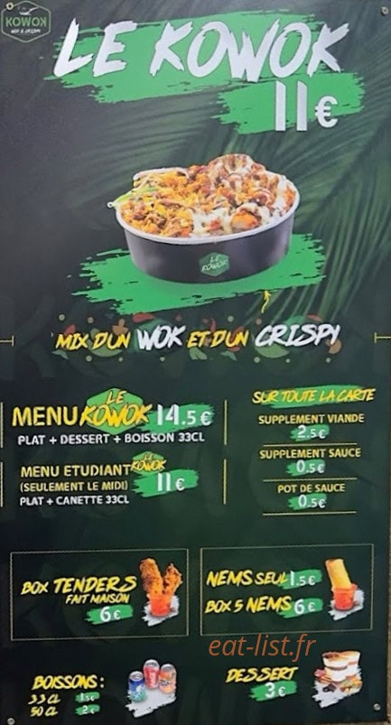 Kowok — carte page 3