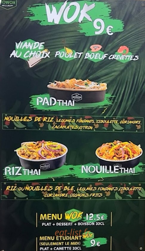 Kowok — carte page 1