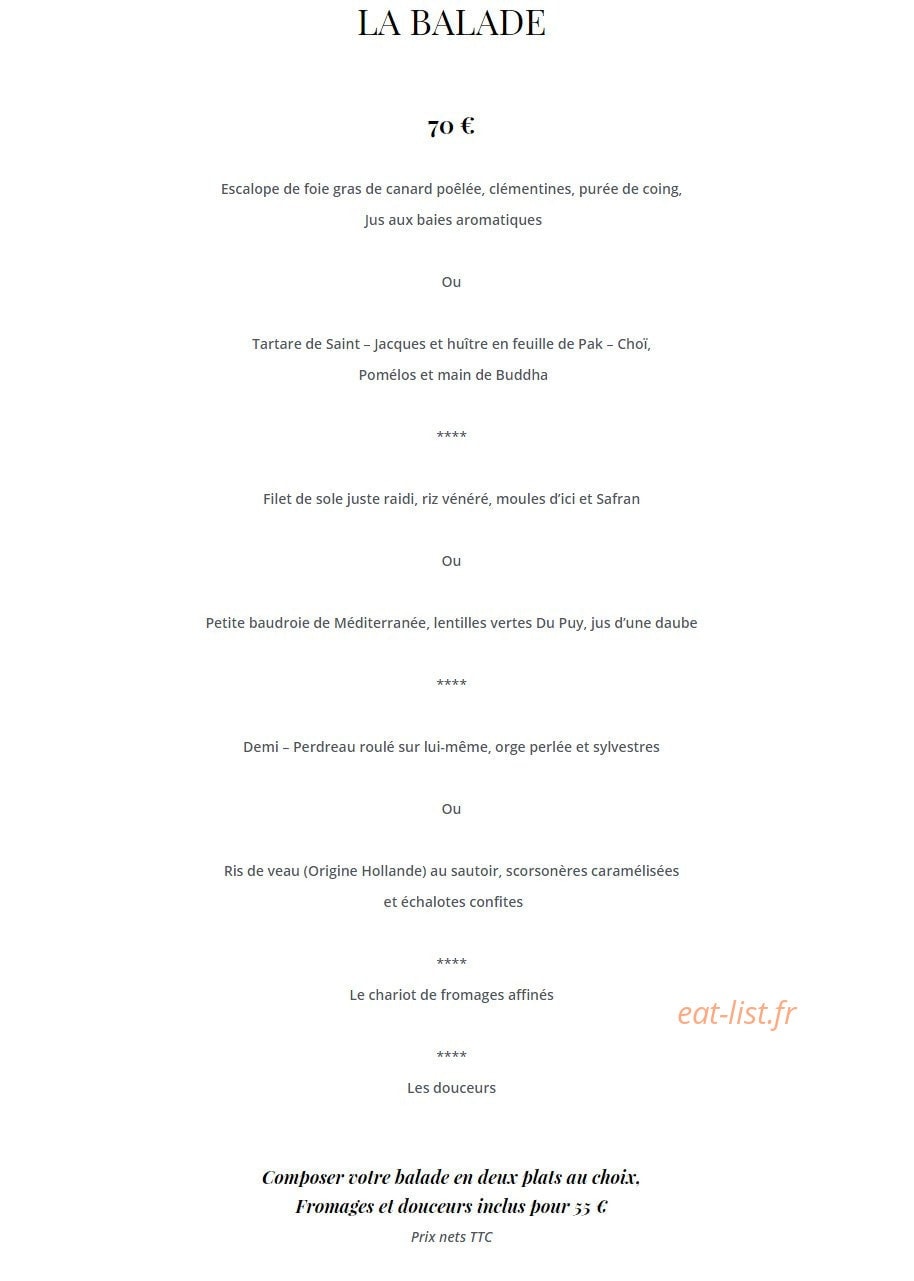 L'Ambassade — carte page 3