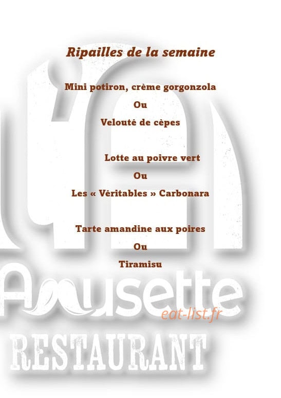 L'amusette — carte page 1