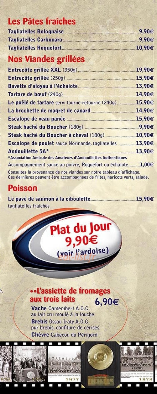 La Coupole — carte page 2