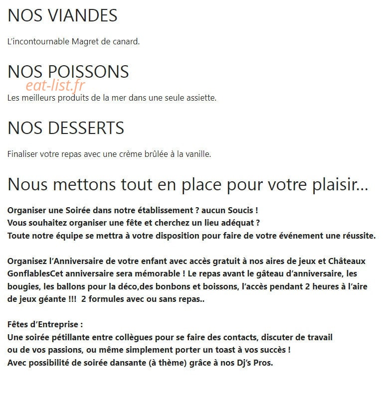 La Forêt Enchantée — carte page 1