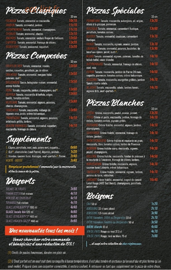 La Provençale — carte page 2
