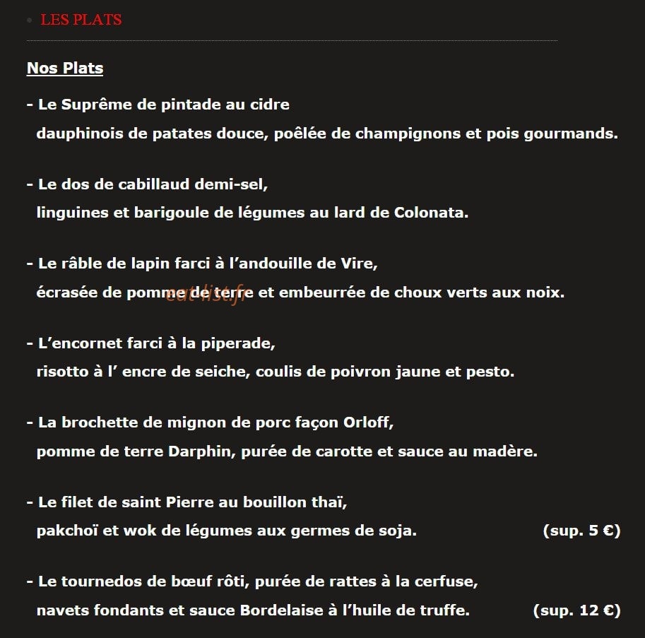 La Raffinerie — carte page 2