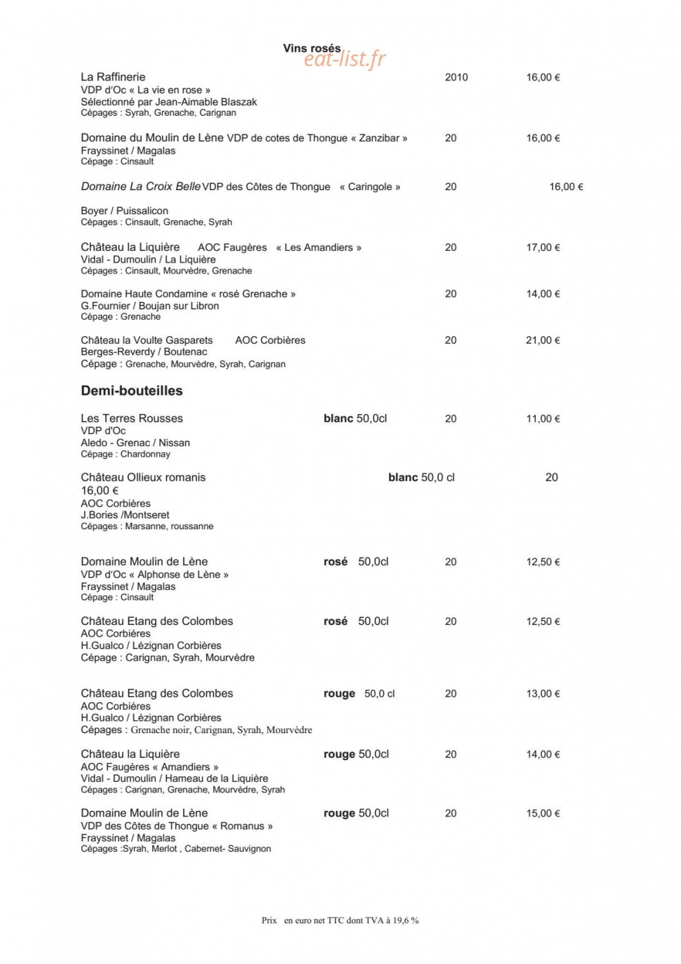 La Raffinerie — carte page 6