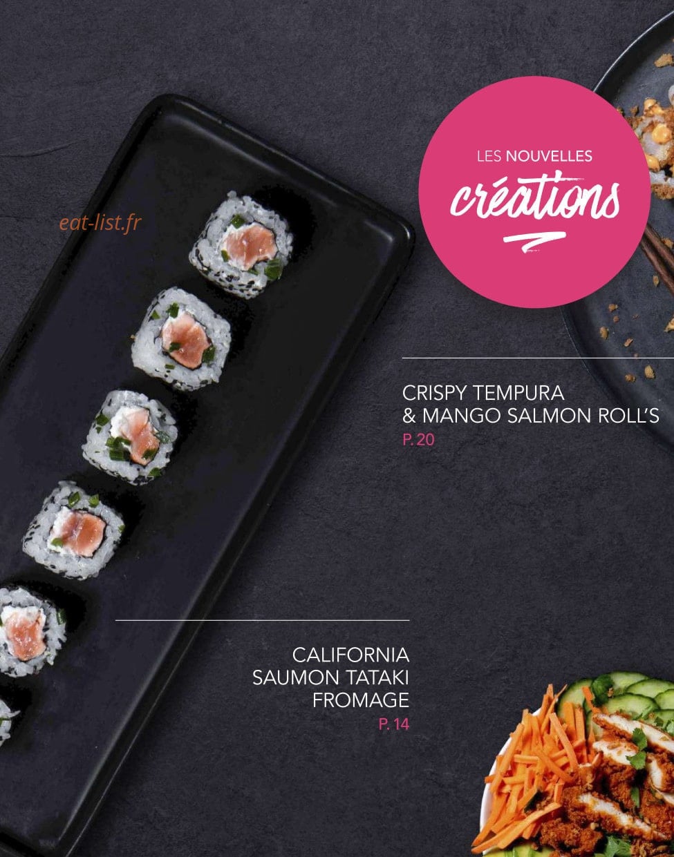 Lady Sushi — carte page 2