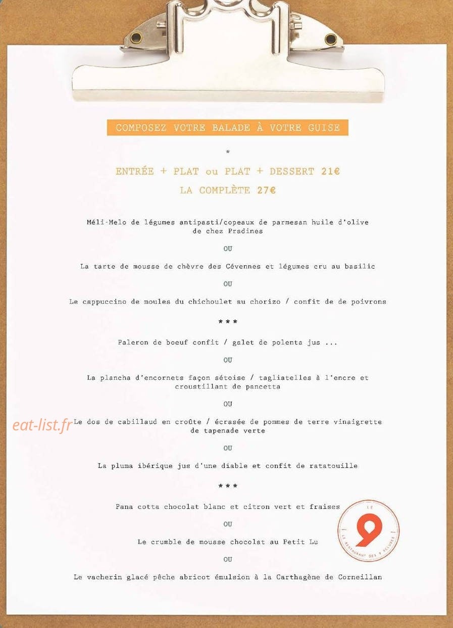 Le 9 — carte page 6