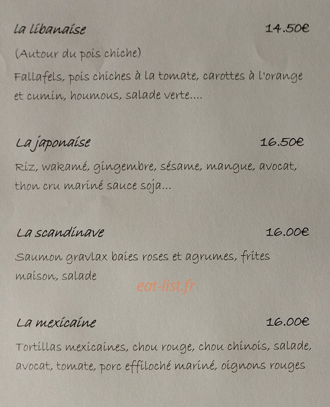 Le Balthus — carte page 1