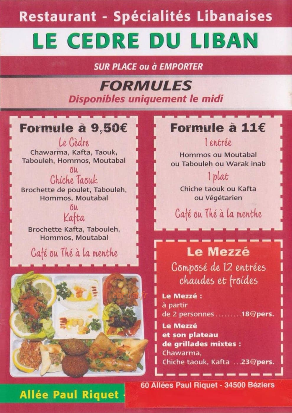 Le cédre du liban — carte page 2