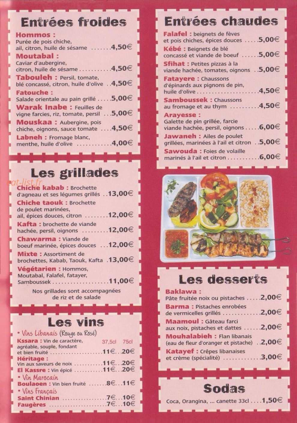 Le cédre du liban — carte page 3