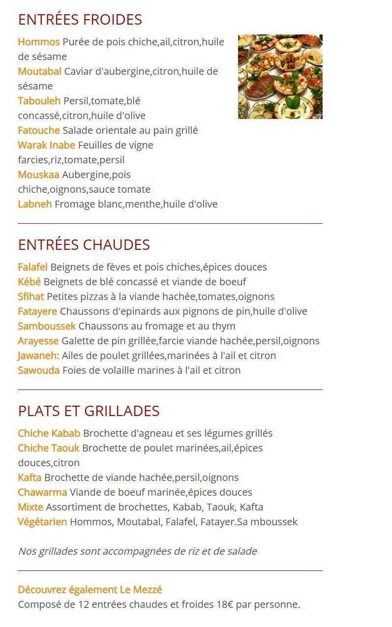 Le cédre du liban — carte page 1