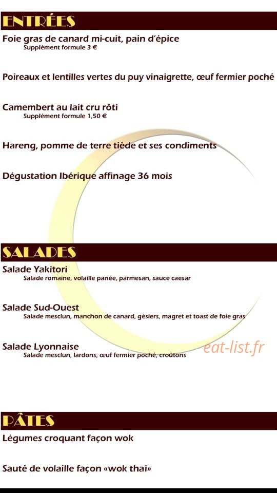 Le Cristal — carte page 2