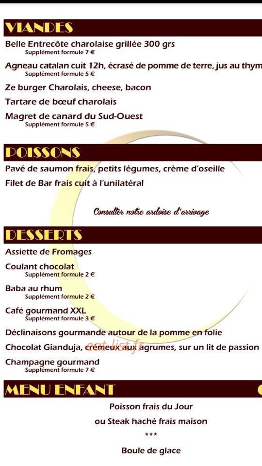 Le Cristal — carte page 3