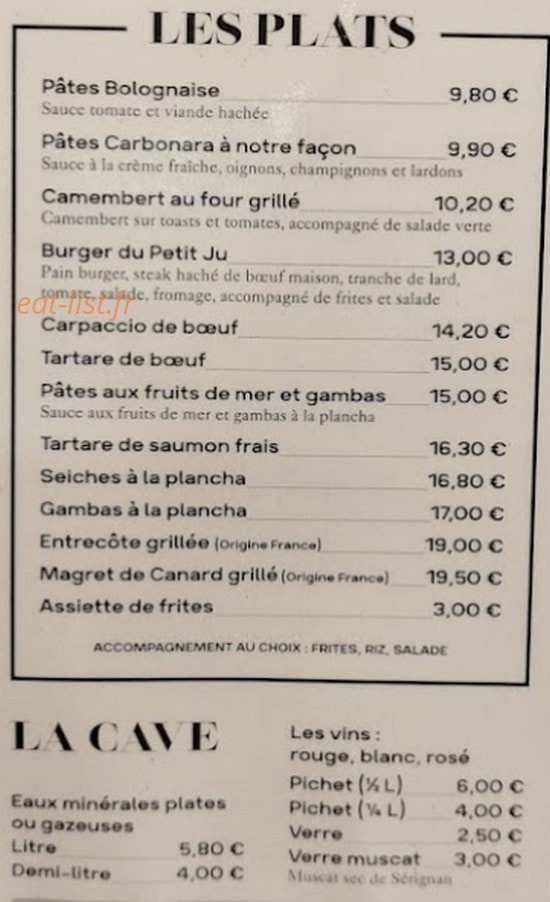 Le Petit Ju. — carte page 2