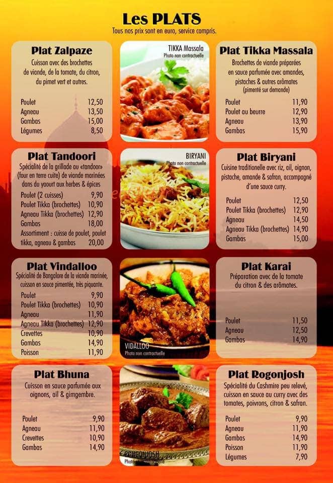 Le Taj Mahal — carte page 3