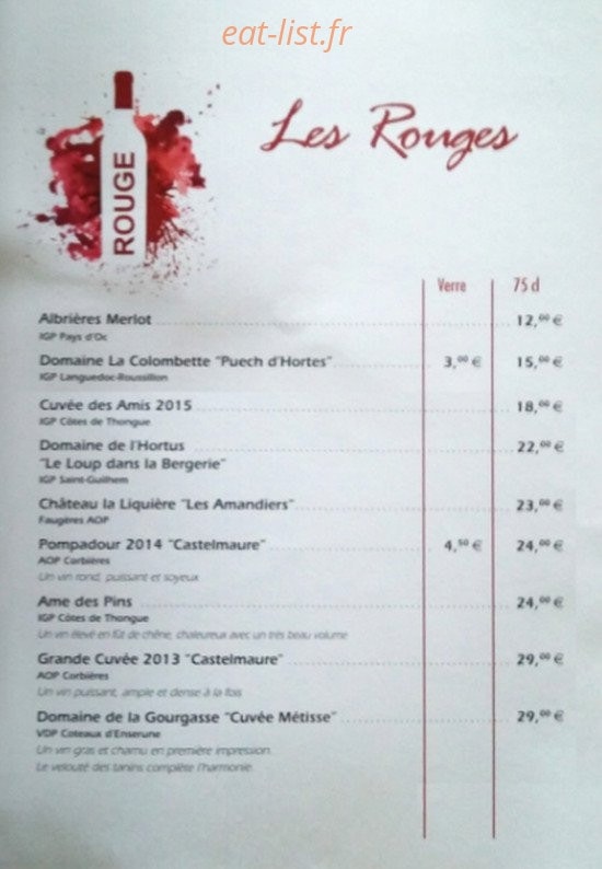 Le tribeca — carte page 8