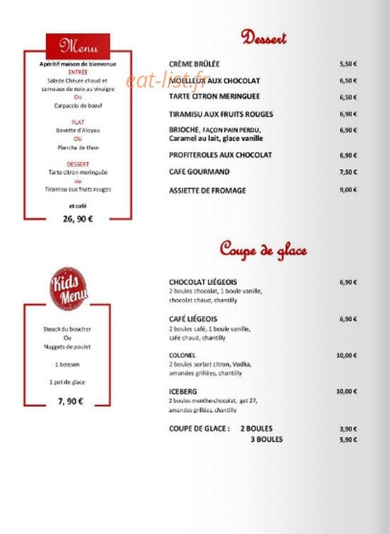 Le tribeca — carte page 4