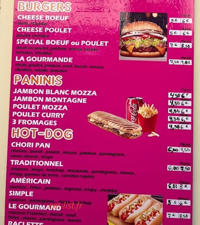 Ô Beignet Gourmand — carte page 2