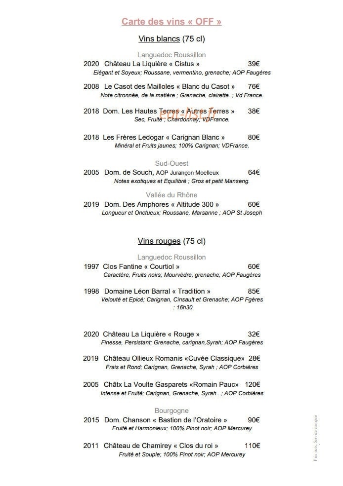 Ô petits Bontemps — carte page 7