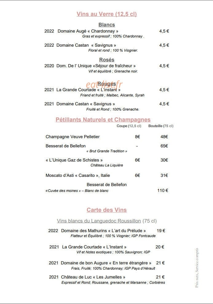 Ô petits Bontemps — carte page 5
