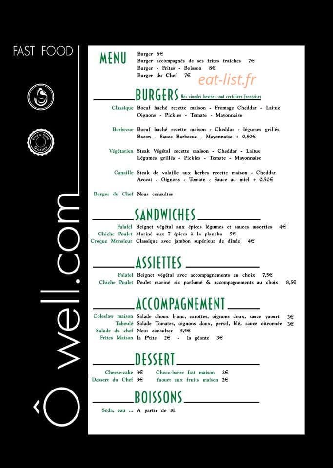 Ô well.com — carte page 1