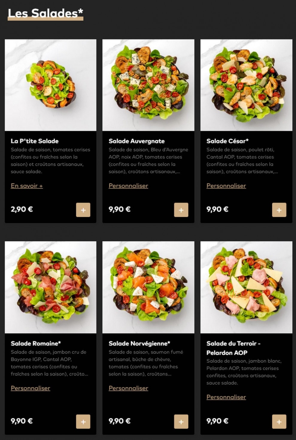 Pizza Cosy — carte page 4