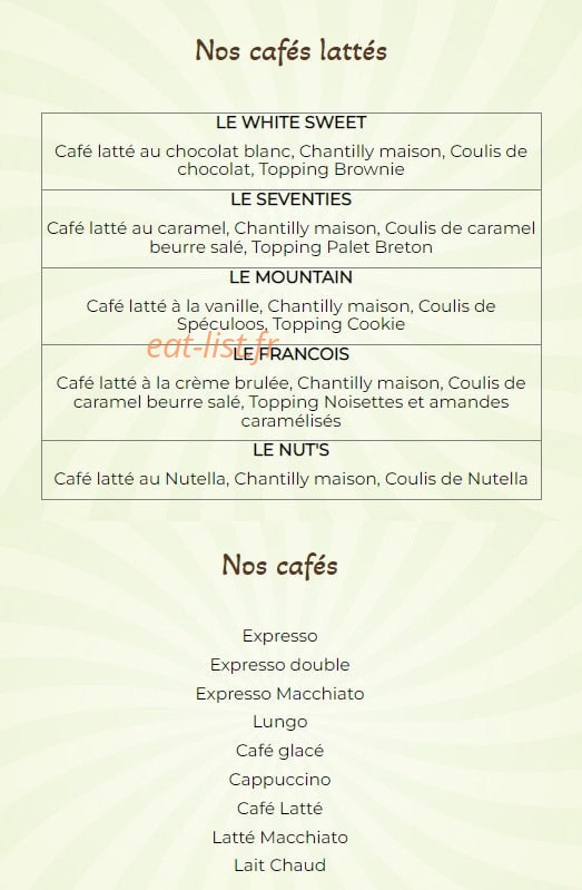 Shake House — carte page 6