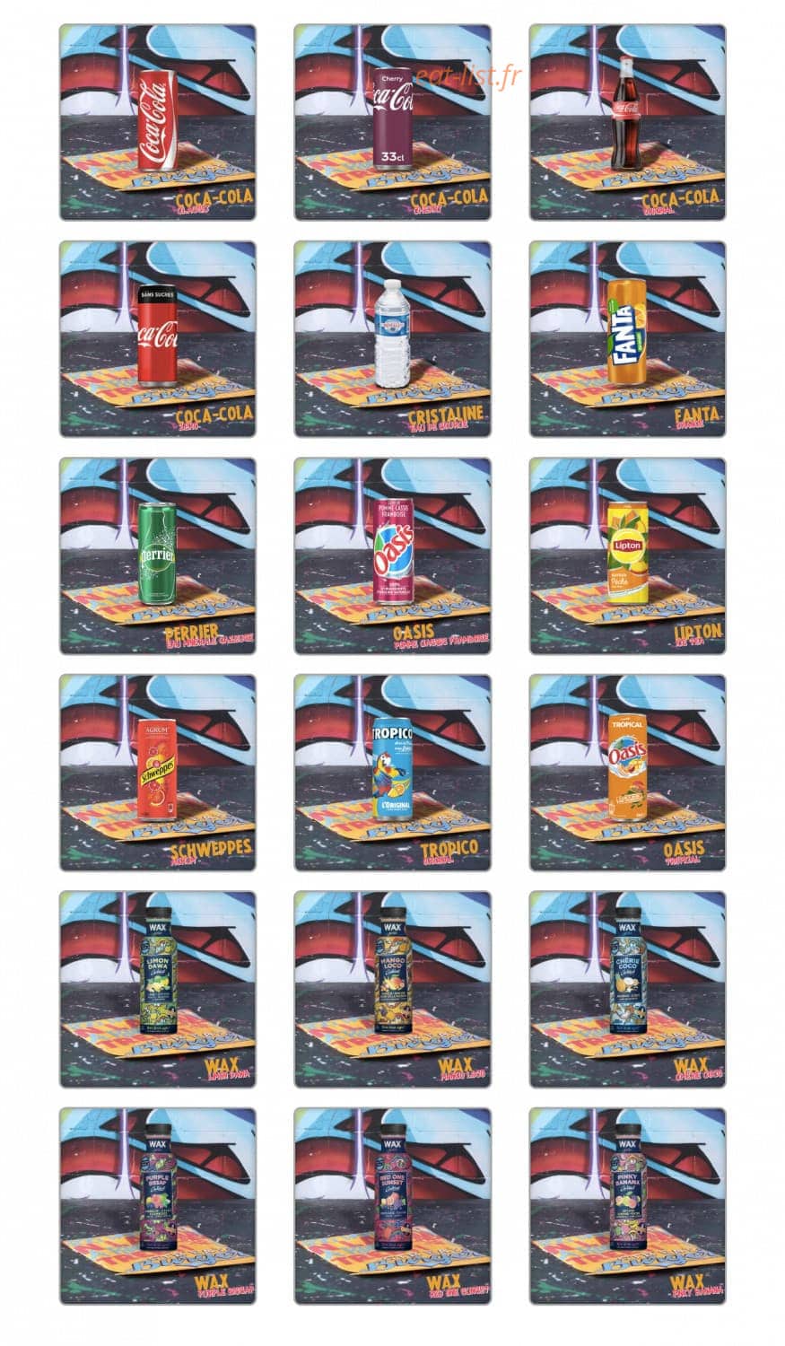 Str'eat Burger — carte page 9