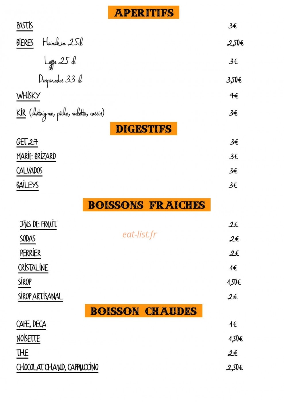 El RanchO — carte page 4
