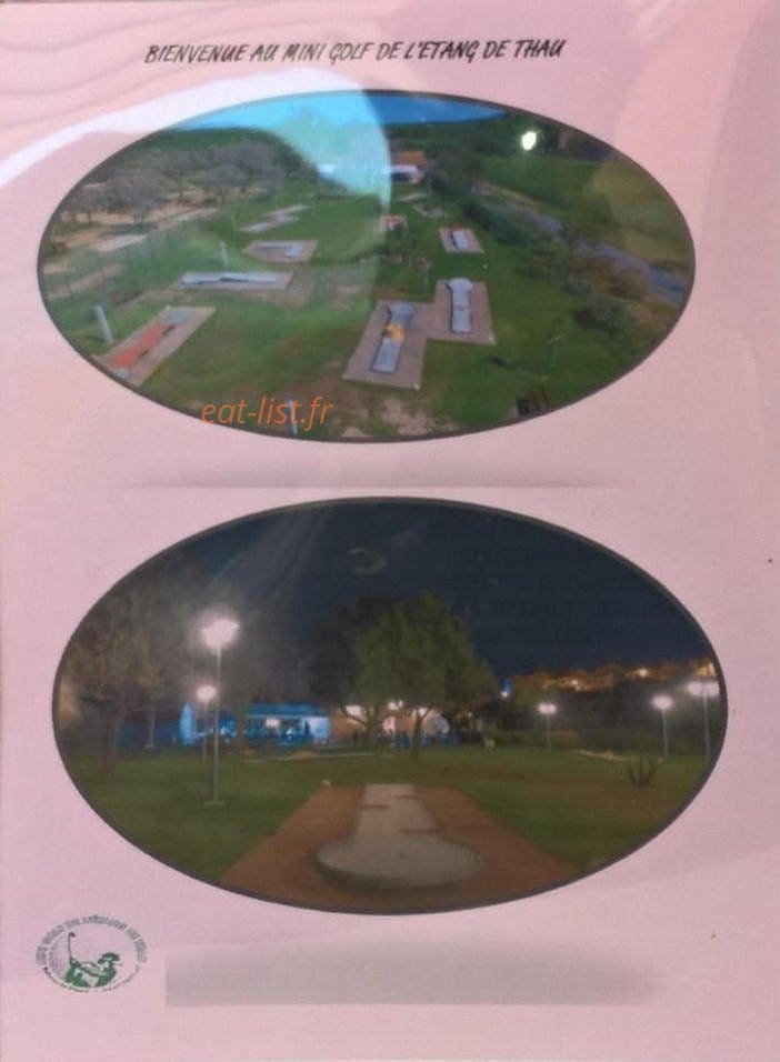 Mini Golf de l'Etang de Thau — carte page 1