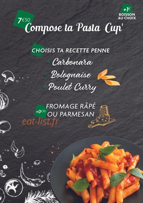 Pasta and burger house — carte page 4