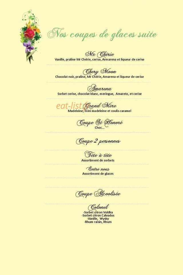 L'Arôme Jean Jack Monti — carte page 6