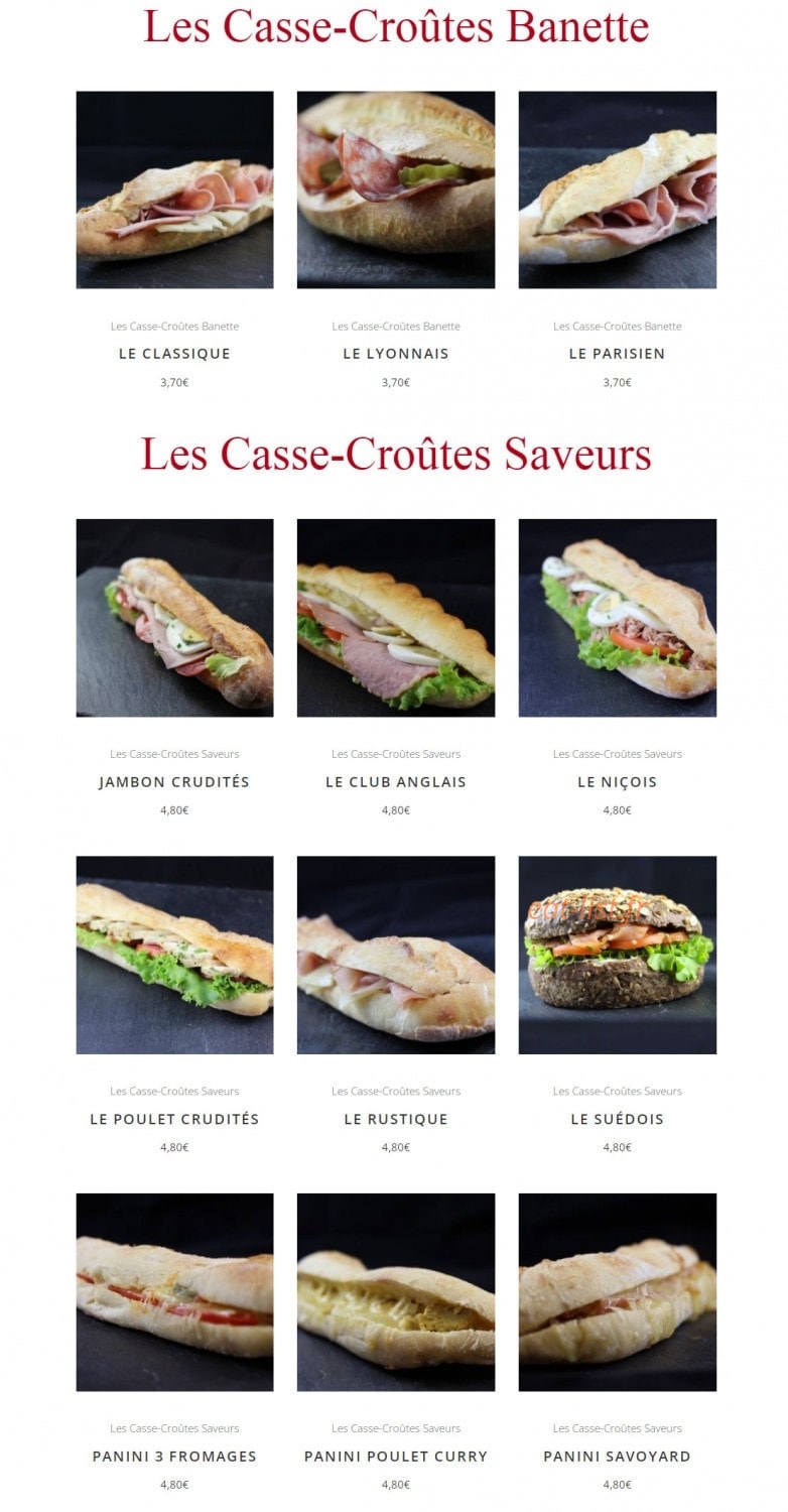 L'Atelier Banette — carte page 8