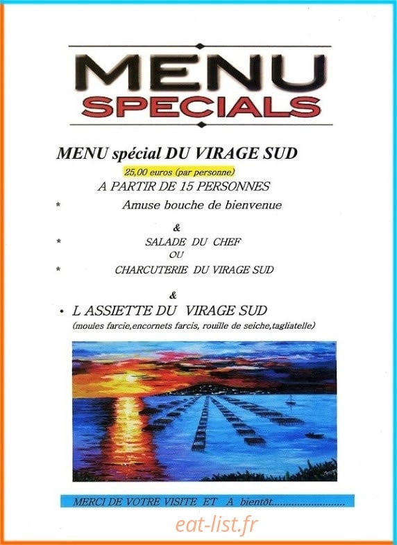 Le Virage Sud — carte page 3