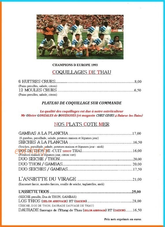 Le Virage Sud — carte page 6