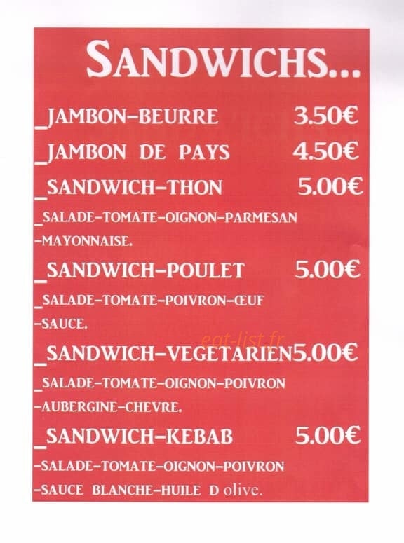 Phanou Pizza — carte page 5