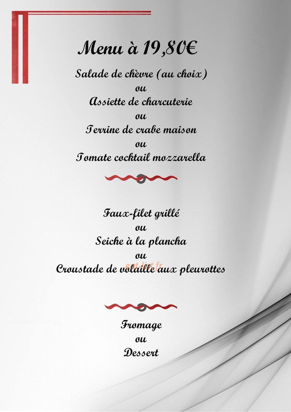 L'Auberge des Ripailleurs — carte page 5