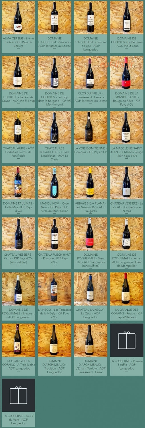 La Petite Cave — carte page 5