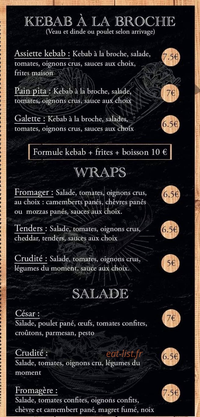 Au petit buns — carte page 3