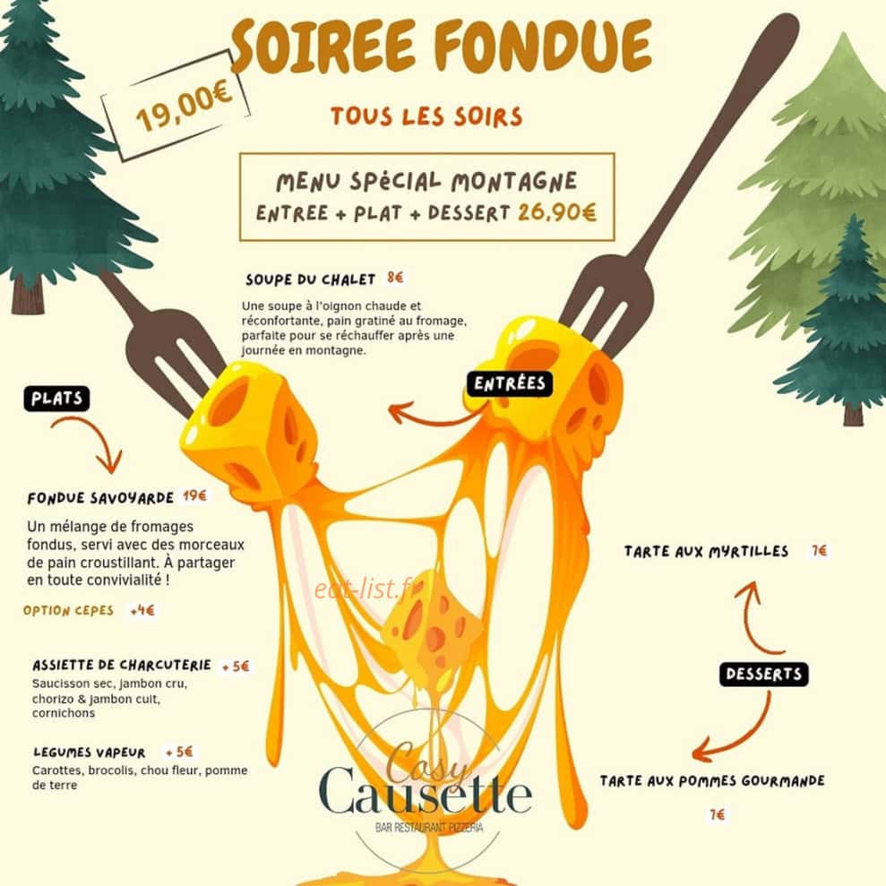 Cosy Causette — carte page 2