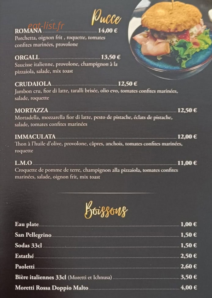 Il Calzone Fritto — carte page 3